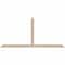 Ekena Millwork Portland Smooth Timber Gable Bracket, Douglas Fir, 84"W x 38"H x 3 1/2"D x 3 1/2"F, 11/12 Pitch GBW084X38X0404POR00SDF - alternate 1
